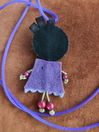 Colgante fieltro diseñadora española