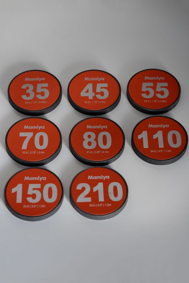 Mamiya Simmod Caps 80mm - Tampas Cinemod