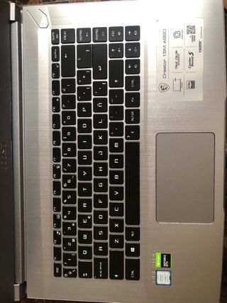 MSI creator 15M A9SD-07XES - mai usato