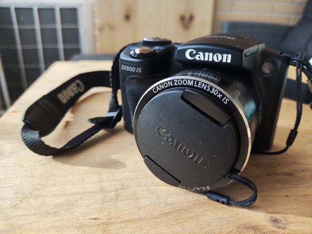 Cámara canon compacta