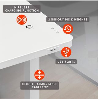 Escritorio elevable automático