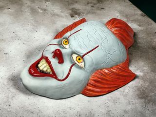 Escultura Cabeza Payaso IT "Eso"