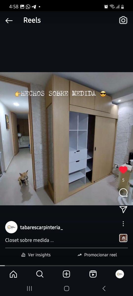 FABRICACION DE ARMARIOS Y MONTAJES