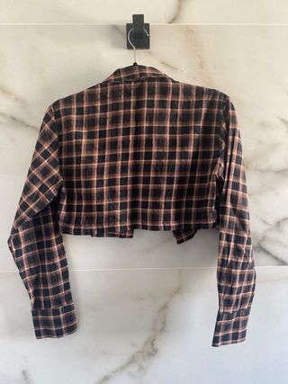 Sobrecamisa de cuadros H&M