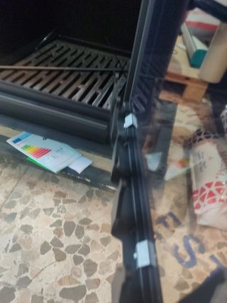 Estufa de leña con horno 13 kW 4 mm