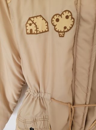 CHAQUETÓN BEIGE MAYORAL 16 AÑOS.