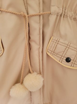 CHAQUETÓN BEIGE MAYORAL 16 AÑOS.