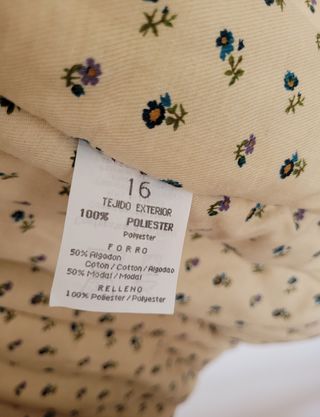 CHAQUETÓN BEIGE MAYORAL 16 AÑOS.