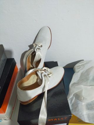Zapatos italianos mujer cuero
