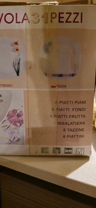 Set piatti 31 pezzi