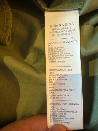 Gabardina mujer Sfera