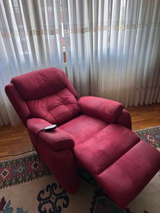 Sofá extensible 3 plazas y sillón reclinable