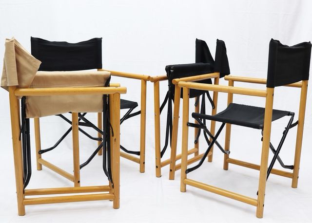 Sillas plegables en madera de haya de Giner