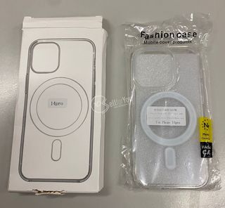 Cover magnetica trasparente per Apple Iphone 14pro