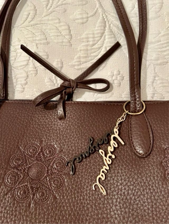 Borsa Desigual in pelle marrone