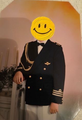 Traje de comunión almirante