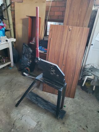 Cizalla manual de palanca para metal