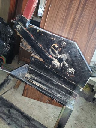 Cizalla manual de palanca para metal