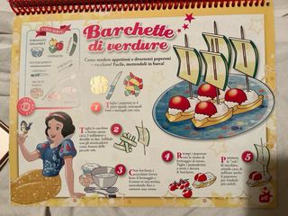 Libro party Disney princess Giunti e rivista Sissi