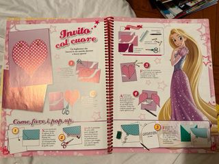 Libro party Disney princess Giunti e rivista Sissi