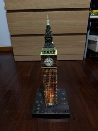 Puzzle bambini 3d Big Ben mappamondo