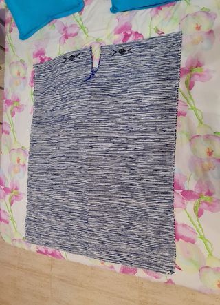3 ponchos/ mantas de lana, nuevos 