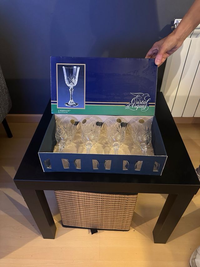 Copas de criatal d arques