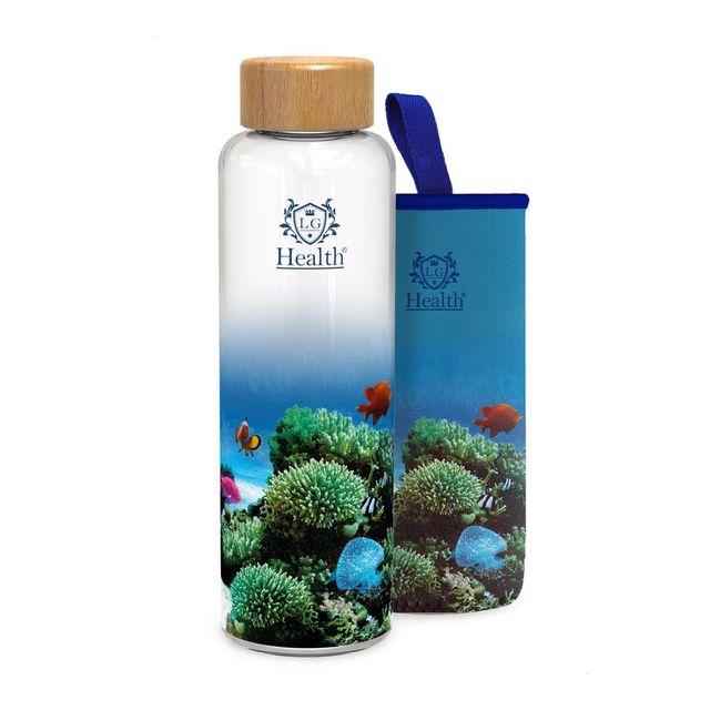 Botella Cristal 550ml Deportiva