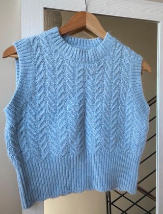 Chaleco de Lana y Alpaca Zara