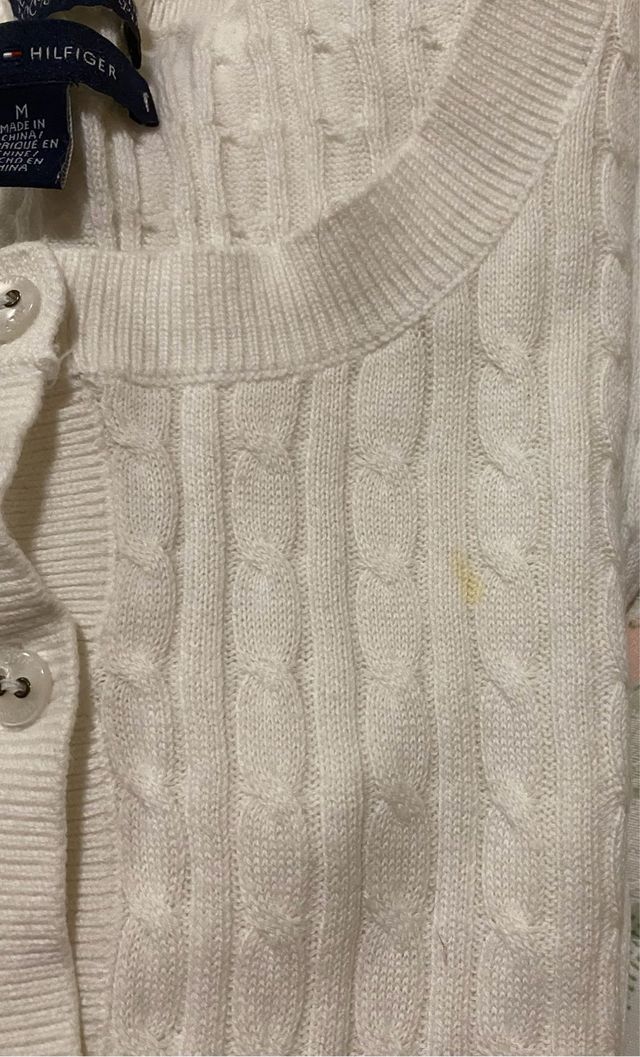 Jersey Tommy Hilfiger Blanco mujer