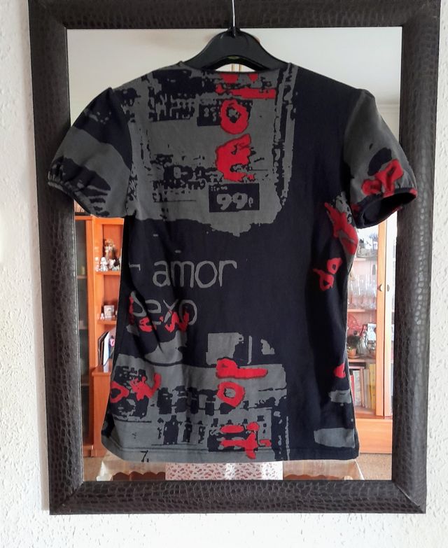 Camiseta mujer Desigual talla S.