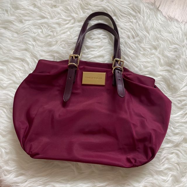 Bolso Bimba y Lola nuevo granate nylon M