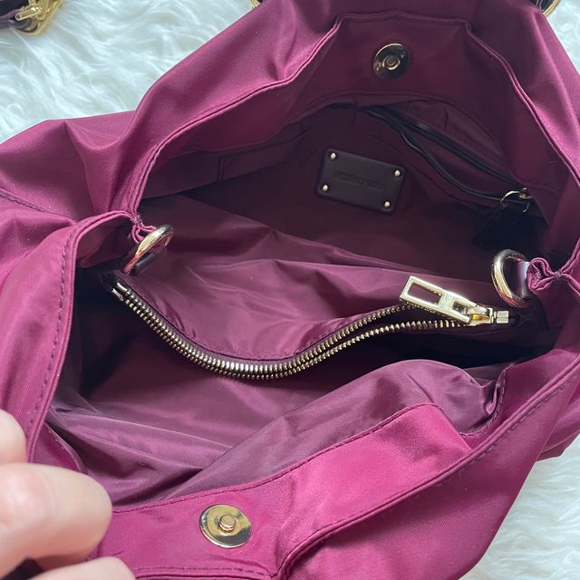 Bolso Bimba y Lola nuevo granate nylon M