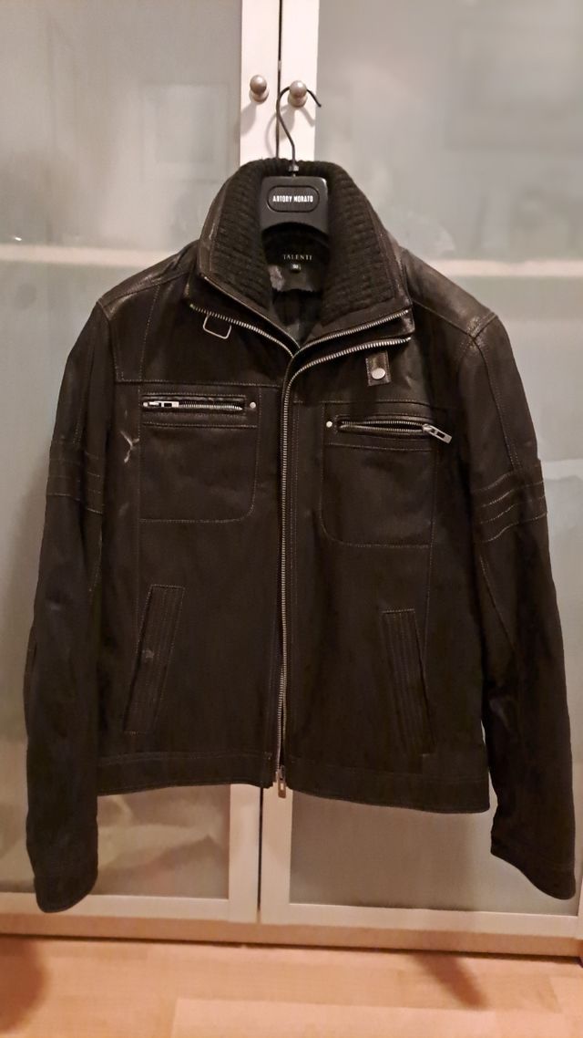 Giacca uomo ecopelle
