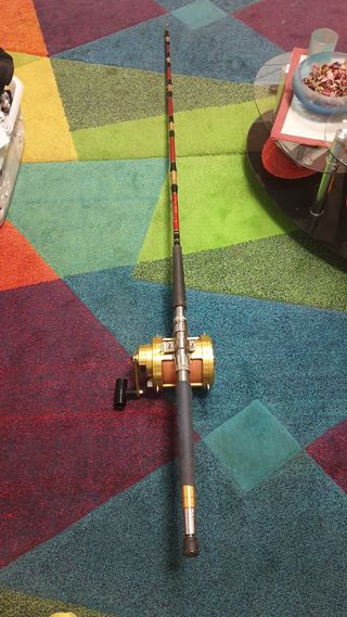 Canna da pesca mare mulinello Gladiator 12/0