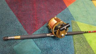 Canna da pesca mare mulinello Gladiator 12/0