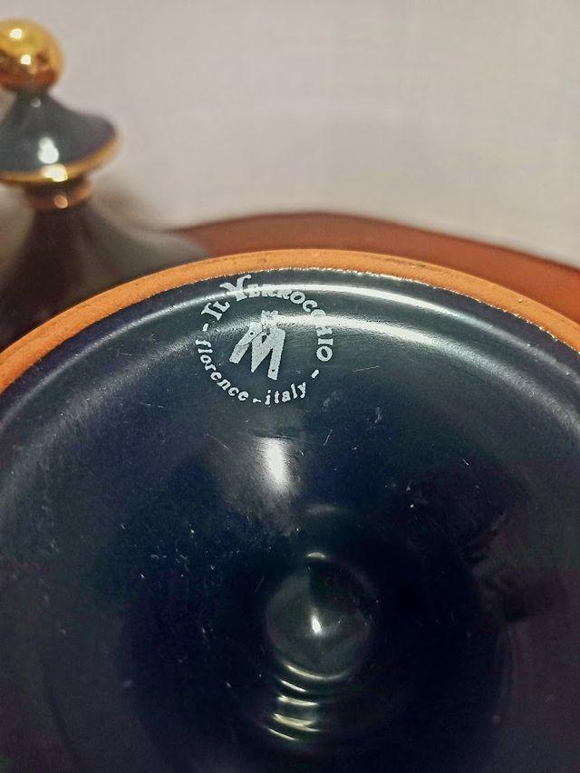 Soprammobile potiche in ceramica 'Il Verrocchio'