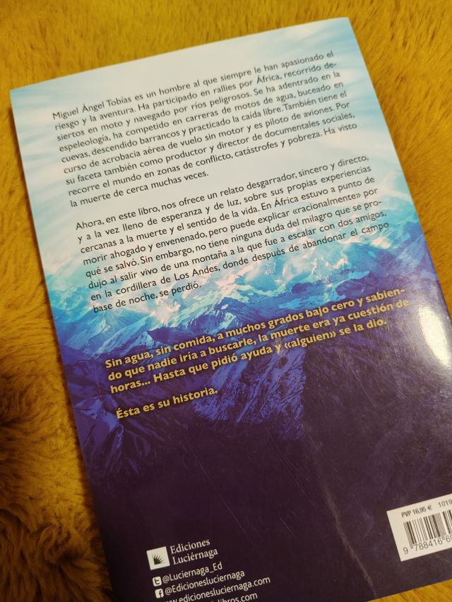 Renacer en los Andes: Una historia conmovedora y espiritual de la lucha por la vida