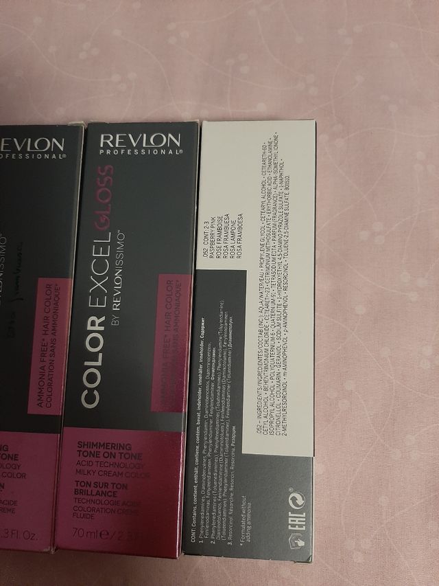 Tinte pelo rosa revlon