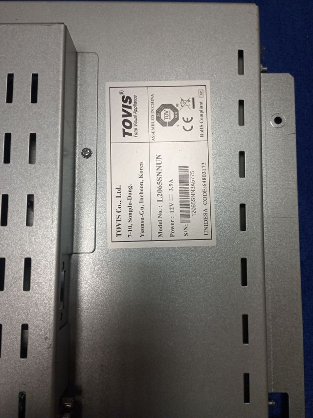 Monitor, pantalla 20 pulgadas