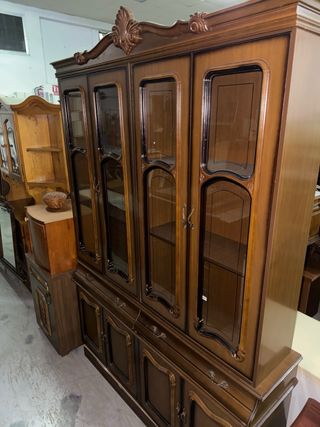VITRINA MADERA 2da mano