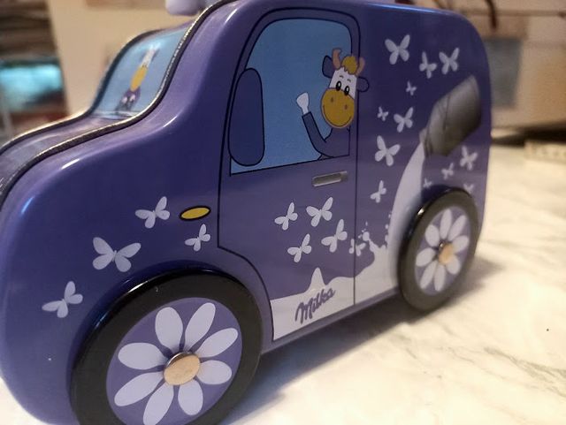 Merchandising MILKA salvadanaio