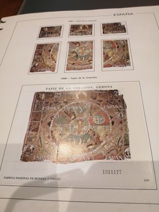 ALBUM CON SELLOS 1976 HASTA 1990