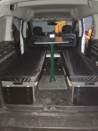 Mueble furgoneta camper Peugeot partner 