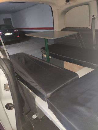 Mueble furgoneta camper Peugeot partner 