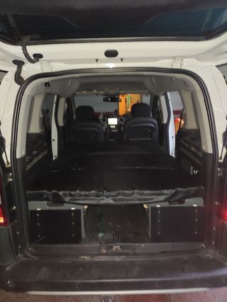Mueble furgoneta camper Peugeot partner 