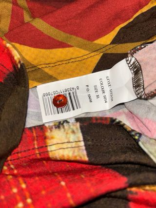 Camiseta cuello alto Desigual t XL