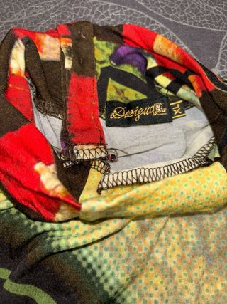 Camiseta cuello alto Desigual t XL