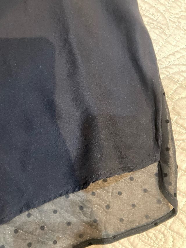 Blusa mujer massimo dutti negra