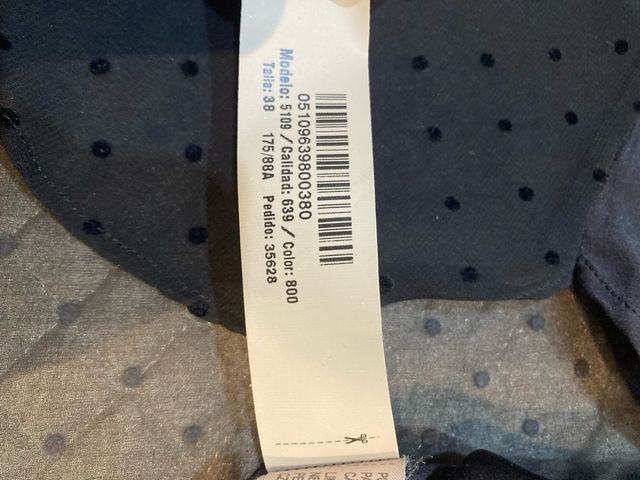 Blusa mujer massimo dutti negra